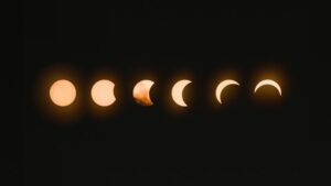 Phases of a solar eclipse