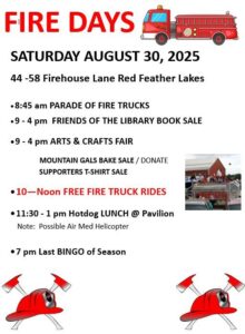 Fire Truck Parade, Fire Truck Rides for the kids and some wonderful craft fair artisans and crafters will provide with a FUN DAY!